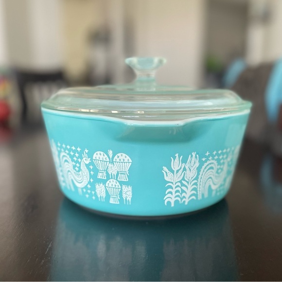 Pyrex 2.5qt Amish Butterprint 475-B - Picture 2 of 8